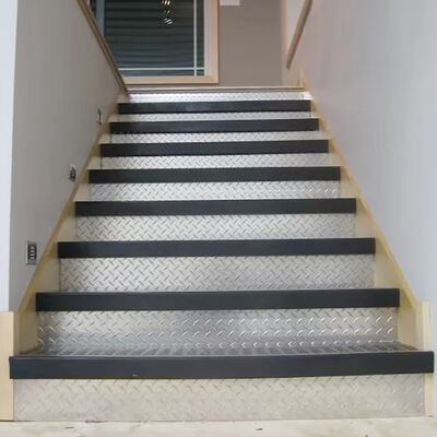 5052 Embossed Aluminum Sheet 4x8 5754 Aluminum Diamond Plate 100mm 1600mm