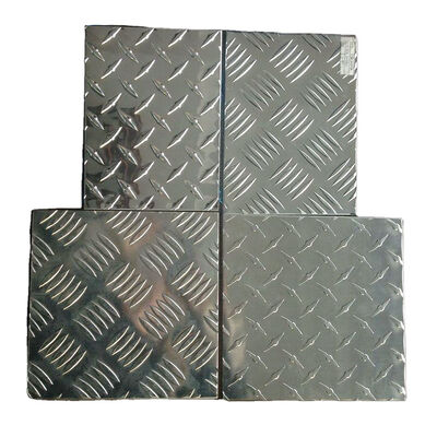 1 3 5 Bar Diamond Aluminum Sheet Plate For Stair Treads Wear Resistant And Non Slip