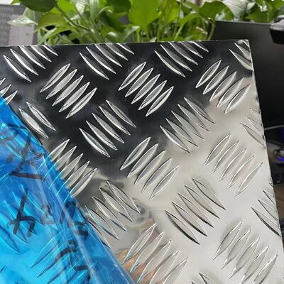 Embossed Diamond Aluminum Plate 5754 5052 Aluminum Checkered Plate 1050 3003 Embossed Aluminum Coil