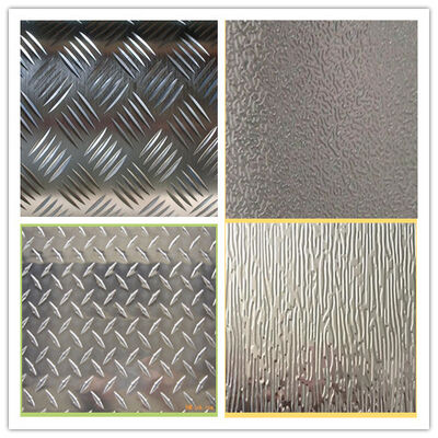 5052 3000 Series 5 bar aluminum tread plate 2mm aluminium checker plate