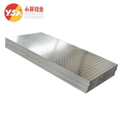 1xxx 3xxx 5xxx 6xxx 8xxx Series Diamond Embossed Aluminum Checkered Plate 1.5mm Aluminium Tread Plate