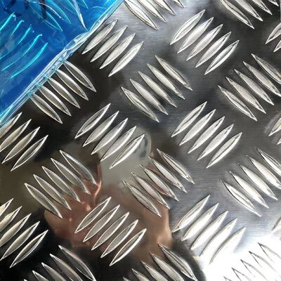 Custom Car Anti Skid Pattern Aluminum Plate Aluminum Alloy Embossed Plate