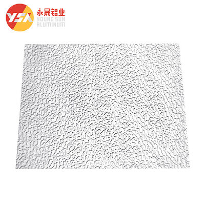 Stucco Aluminum 0.3-0.8 Mm Orange Peel Embossed Sheet 1000 Series