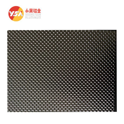 Embossed 0.25mm 4x8 7075 Anodized Aluminum Sheet Metal For Ice Box