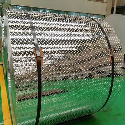 1000 Series Reflective Aluminum Checkered Plate Mirror Aluminum Diamond Plate Coil