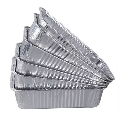 8 " X 8 " Square 1350ml  Aluminum Foil Pan With Lids