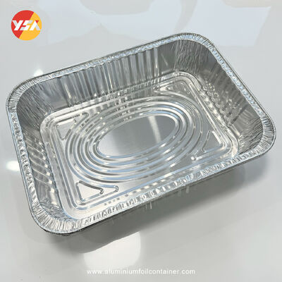 Large Foil Roasting Pans Cook Outdoor Party Rectangular Aluminum Foil Container