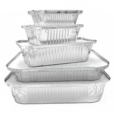 57.4 Fl Oz Aluminum Casserole Pan Disposable Casserole Containers