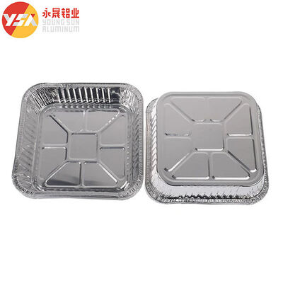 8x8 Pan Bread Square Aluminum Pan Cake Foil Pan 8x8 Inch Baking