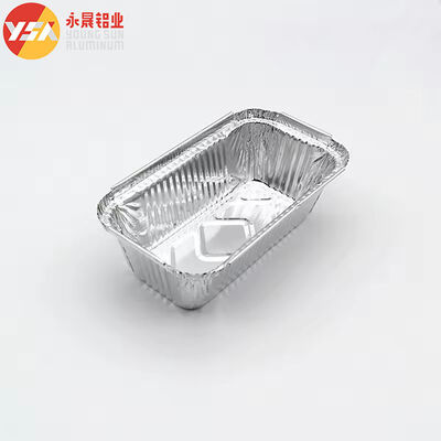 Disposable Pan Alu Foil Containers 800ml Disposable Baking Sheets