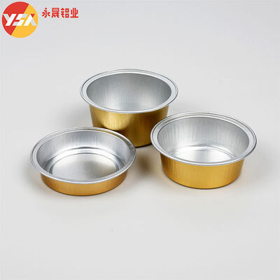 15/25/35ML Sealable Disposable Aluminum Foil Cup With Plastic Lids