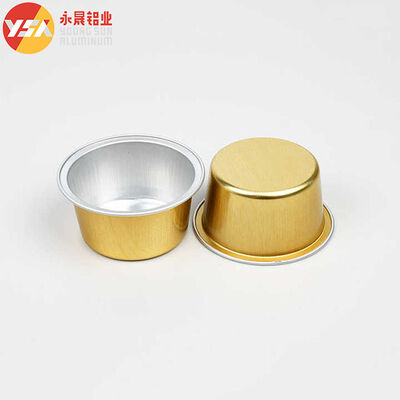 15/25/35ML Sealable Disposable Aluminum Foil Cup With Plastic Lids