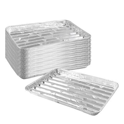 Aluminum Steam Table Shallow 9 X 13 " Foil Pans Half SIze Oblong Container