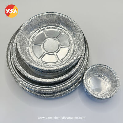 6 Inch Round Mini Pie Pan 12 Ounce Aluminum Foil Potpie Pans