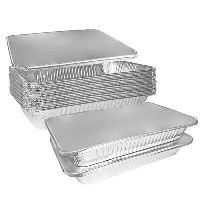 9x9x2 Square Aluminum Foil Pans Cooking Tin Foil Air Fryer Containers