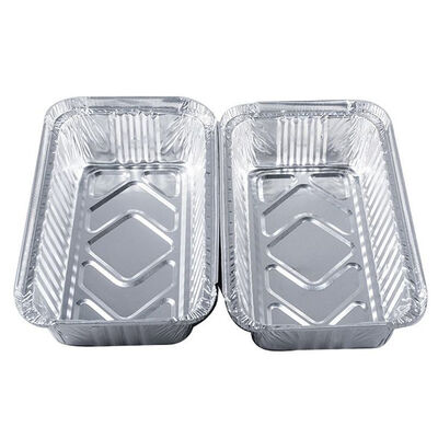 Foil Box Disposable Catering Aluminum Foil Serving Pan For Party Activities