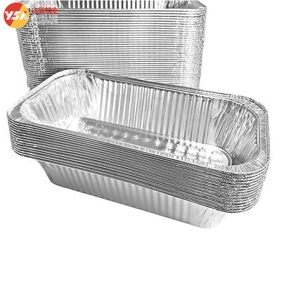 1/3 Size Foil Steam Table Pan Lid - 100/Case​ F2619 Rectangular Aluminum Foil Containers