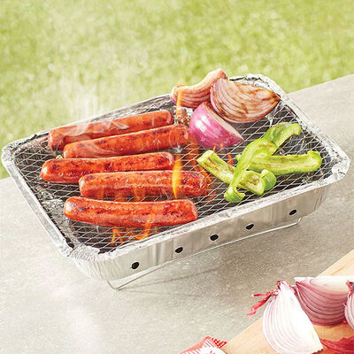 Outdoor Mini Portable One-Time Instant Charcoal Grill Tool Camping Picnic Grill