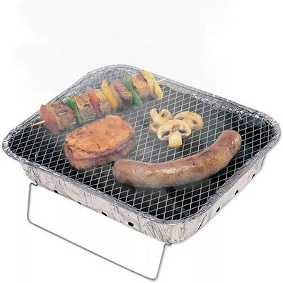 Disposable Charcoal Grill Instant Barbecue Grill One Time Use