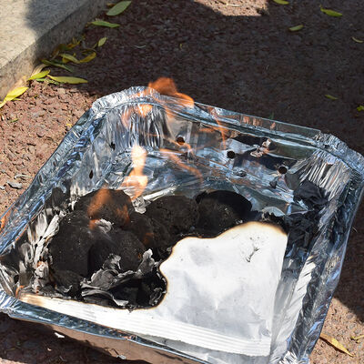 Disposable Coal Grill 48x31x6cm Instant Mini Charcoal BBQ Grill