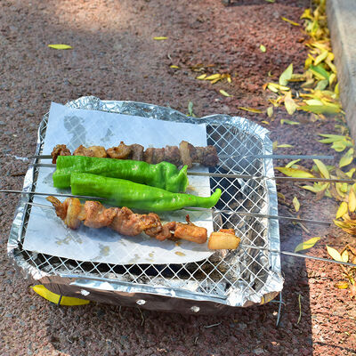 Disposable Coal Grill 48x31x6cm Instant Mini Charcoal BBQ Grill