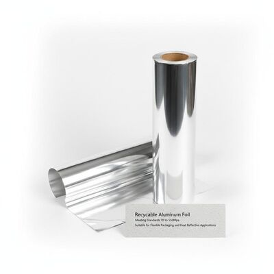 Recyclable Aluminum Foil Meeting Standards 70 to 550Mpa Suitable for Flexible Packaging and Heat Reflective Applications