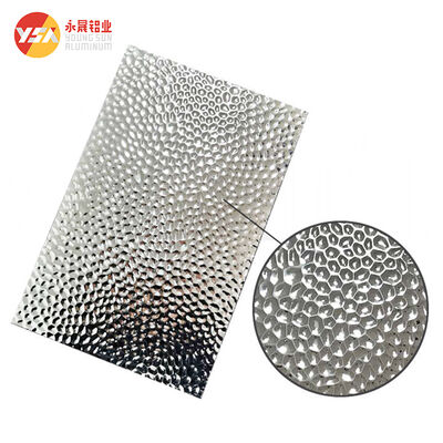 Embossed Aluminum Sheet 8-35 Micron Coating 0.2mm-3.0mm DC CC Rolled Factory Direct